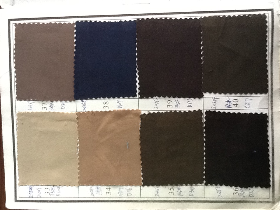 polyester twill peach skin fabrics